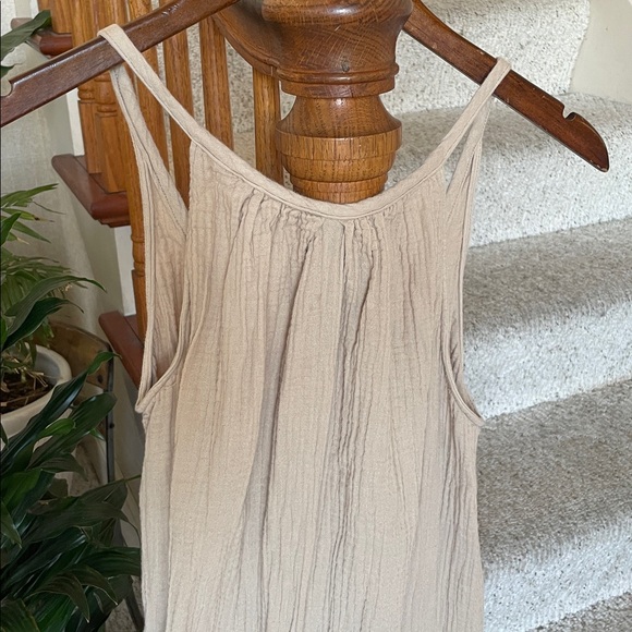 Universal Thread Light Beige Waflle Maxi Dress - Picture 2 of 9